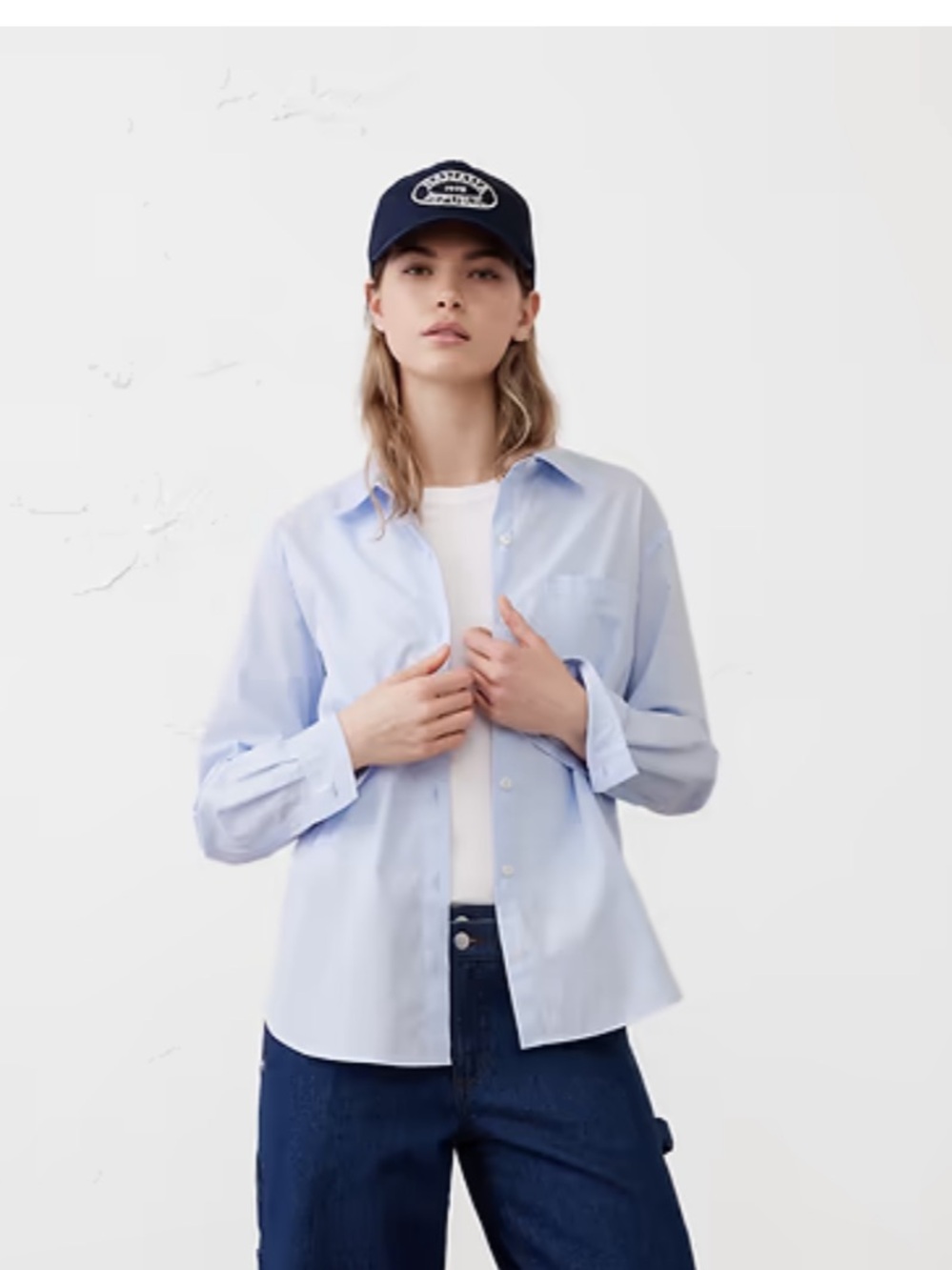 Classic Poplin Button Down NWT